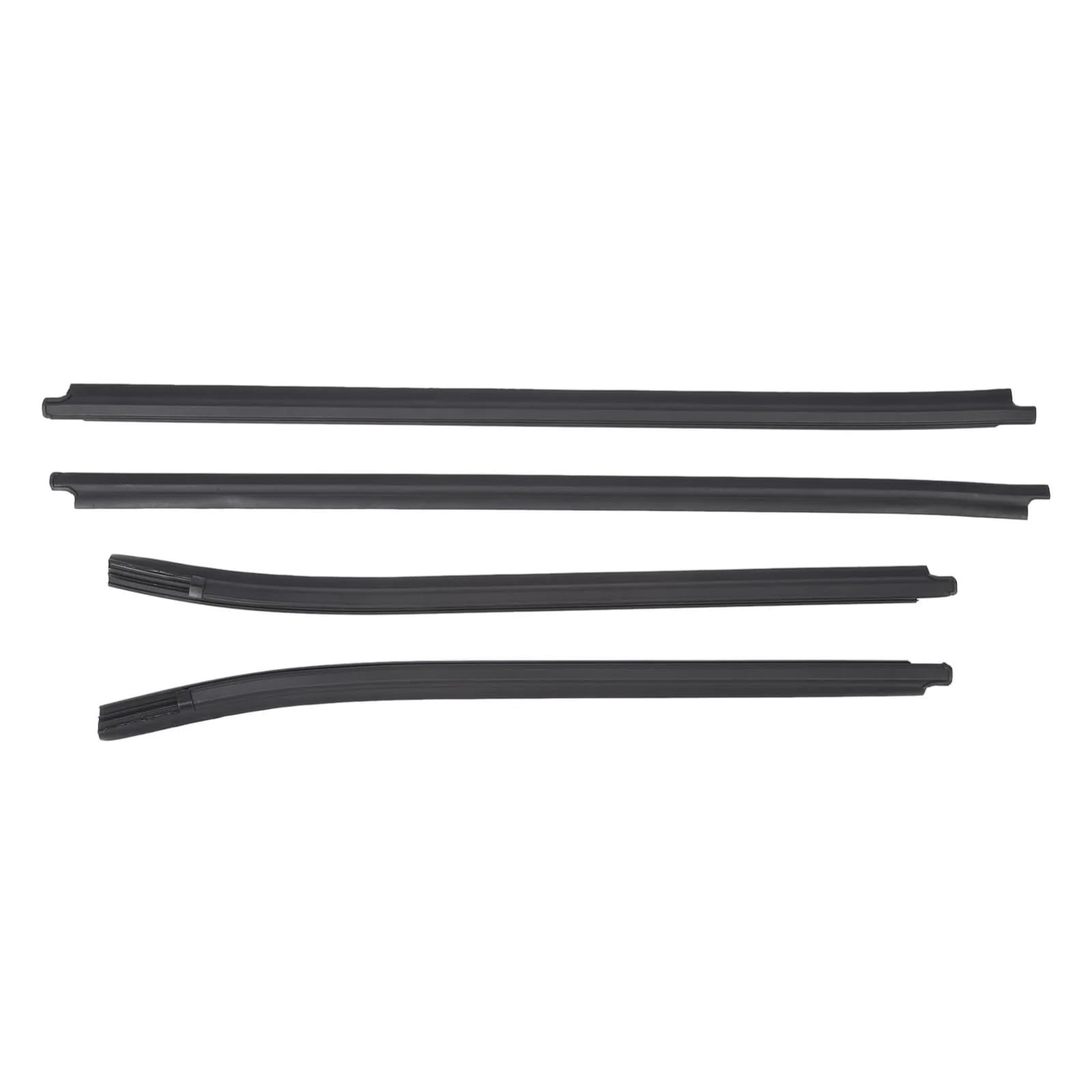 Glilar One Color Automotive Window Seals Compatible With Toyota For Hilux Sr5 For Vigo Mk6 Pickup 2005-2015 Car Window Moulding Trims Rubber Weatherstrip 68161-0K010 68162-0K010