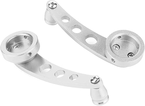 Miniatura 8 de Senyar Bielas de ventana, enrollador universal de ventana, manivelas de vidrio, manija de puerta, aleación de aluminio, repuesto automotriz, mango