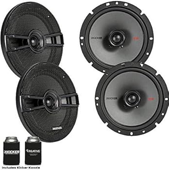 KICKER KS スピーカー Amazon.com: Kicker Speaker Bundle - Two Pairs of Kicker 6.75