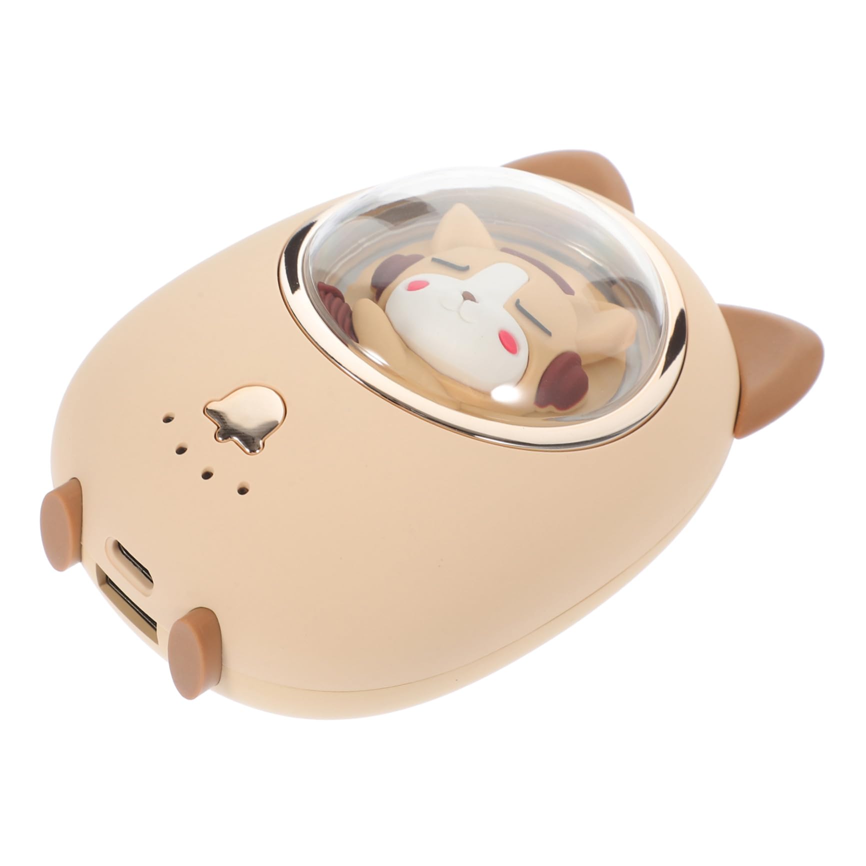 WOONEKY Scaldamani USB Ricaricabile Portatile Scaldamani Forma di Cartone Animato Mini Riutilizzabili Batteria Interna di Grande Capacità