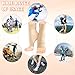 Geyoga 2 Pairs Ice Skating Socks for Women Tendon Heel Ankle Protector Padded Guards Ankle Sleeve Pad ski Splints(Beige Color)