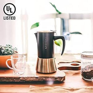 Groschemilanosteel10espressocupstovetopespressomakerstainlesssteelmokapotforgrecainductionelectricgasstovesdishwashersafestovetopespressomakermokapot Urban Country Home Decor Grosche milano steel 10 espresso cup stovetop espresso maker stainless steel moka pot for greca induction electric gas stoves dishwasher safe stovetop espresso maker moka pot urban country home decor