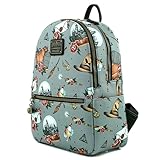 Loungefly x Harry Potter Tattoo All Over Print Mini Backpack (One Size, Multicolored)