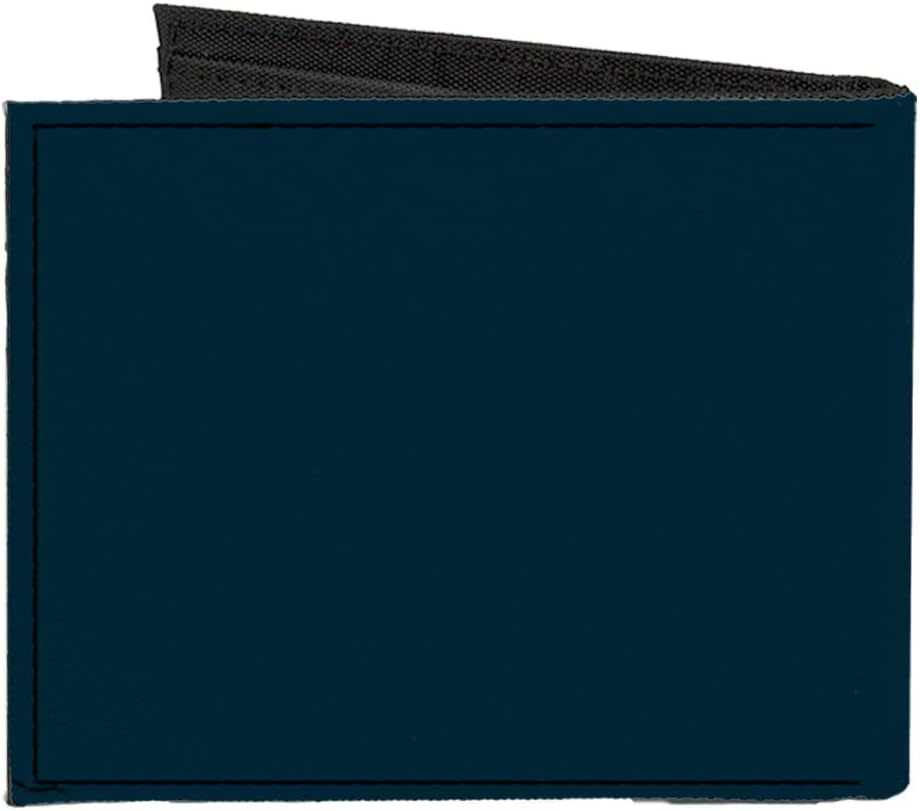 Wallet Bifold Canvas Scoobynatural Scooby Doo Sam Dean Group Pose Bark Badge Blues