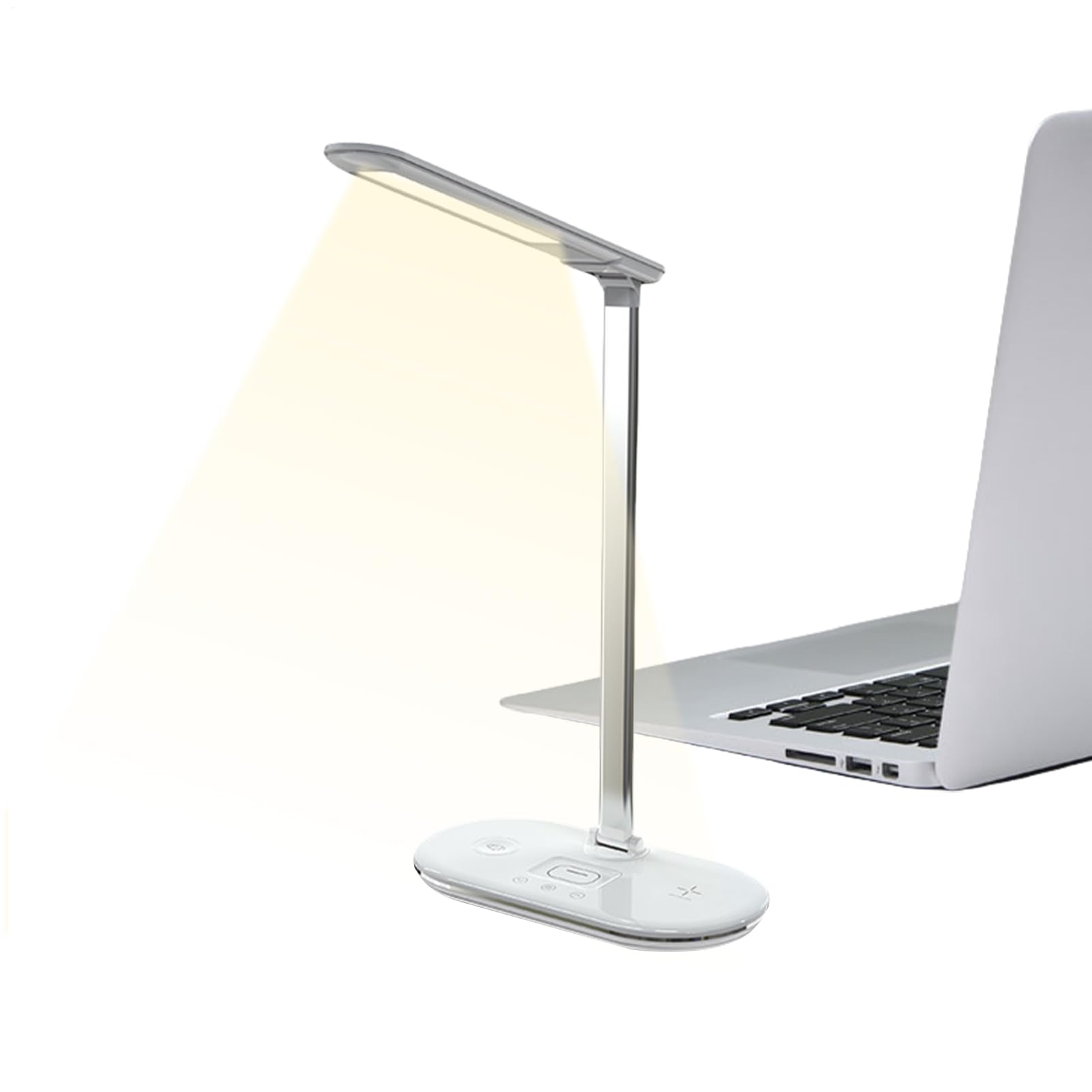 Lampa Stołowa Czytelnicza Ściemniana I Regulowana Lampka Z Podstawką