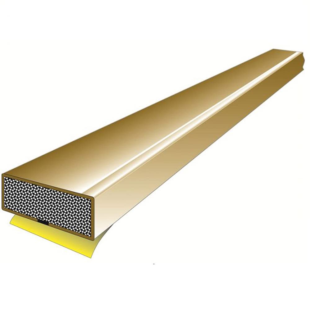 5-pak – listwa uszczelniająca do drzwi przeciwpożarowych – 2100 x 15 x 4 mm – Intumescent Fire Stop – brązowa | uszczelki ochronne przeciwpożarowe – odporne na ogień listwy przeciwpożarowe – odporne
