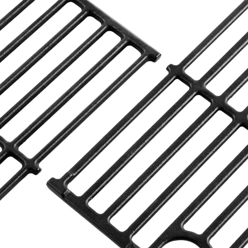 463630021 Grates Replacement for Charbroil Grill Replacement Parts 2 Burner G426-0004-W1 G426-0005-W1 Grill Grates Charbroil Performance Grill Part 463660421 463660021 Cast Iron Cooking Grates 17 Inch by Oklagarden - Used condition - Image 7