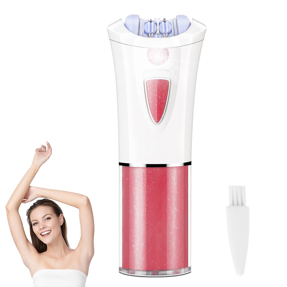 Depiladora Mujer,Removedor de vello facial para mujeres con luz LED