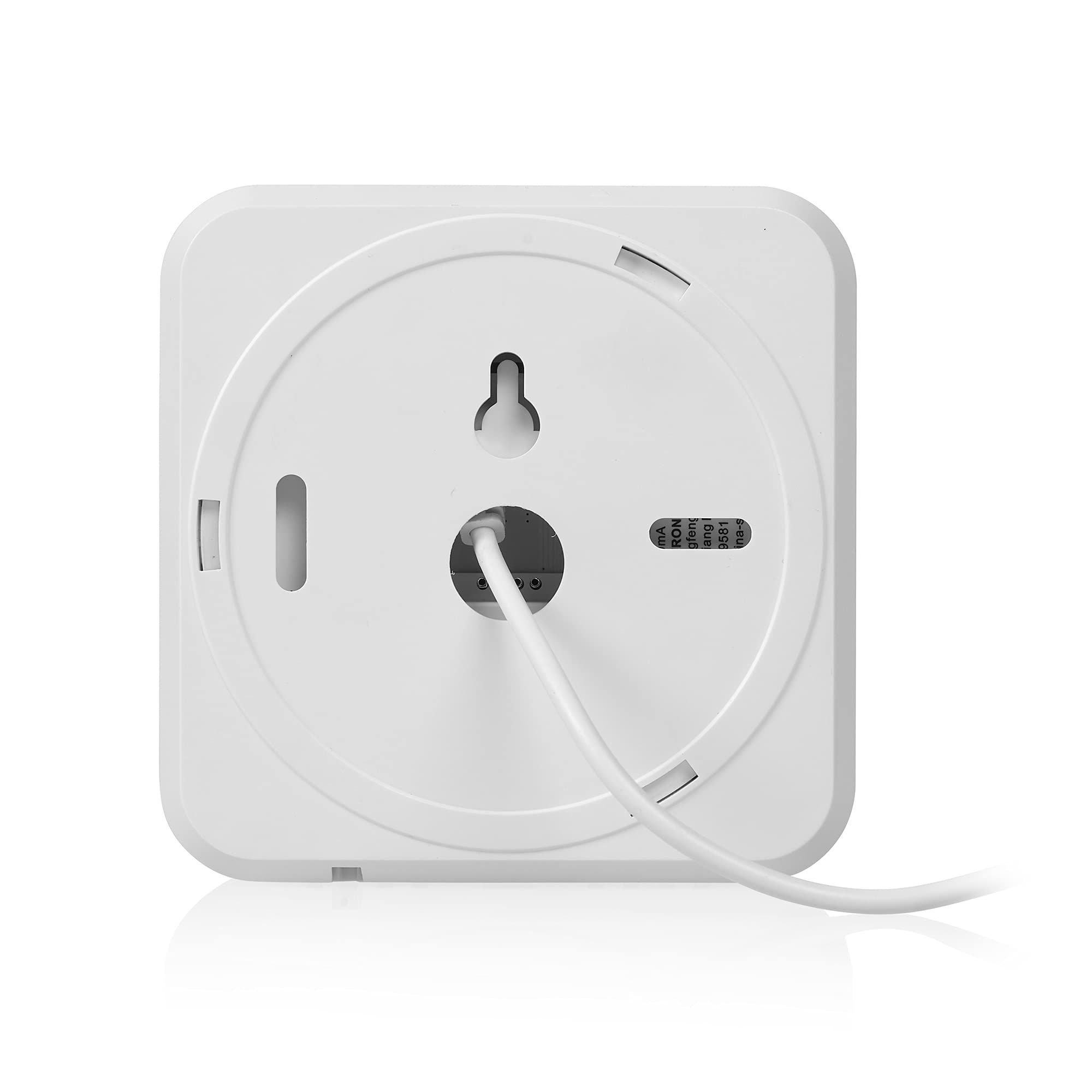 Smartwares - Moniteur de qualité de l'air intérieur 3-en-1 Smartwares FGA-13900 - CO2, température et humidité - 75 dB - Batterie de secours