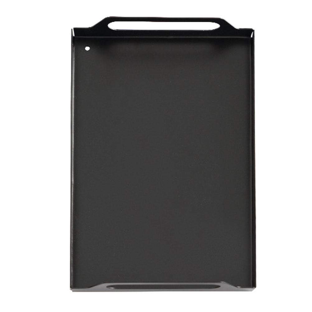 Plateau rectangulaire noir de service pour snacks et présentation de table