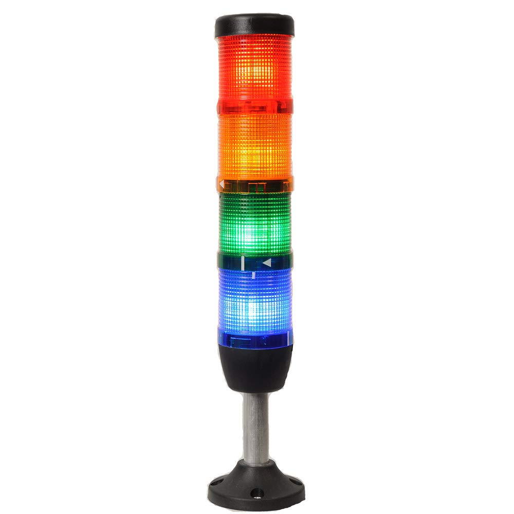 LED Signalsäule Meldesäule Kontrollsäule 4 Lichtmodule