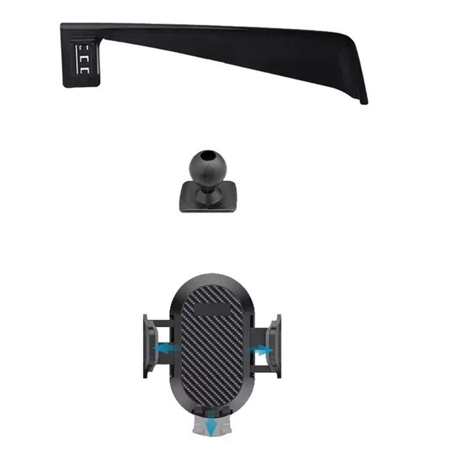 MOGFLMAN Car Phone Holder for Hyundai Elantra N-Line CN7 2021-2023, LHD Car Phone Holder