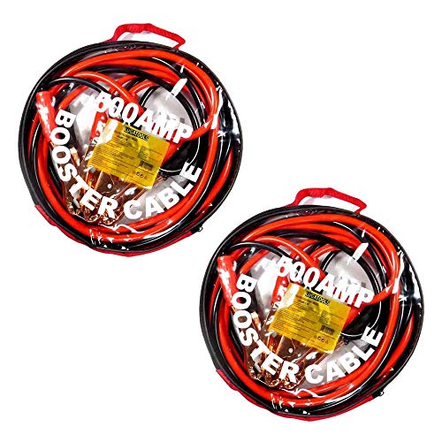 Kit 2 Cabos Chupeta Para Carga Bateria Automotivo 500a 3,5m