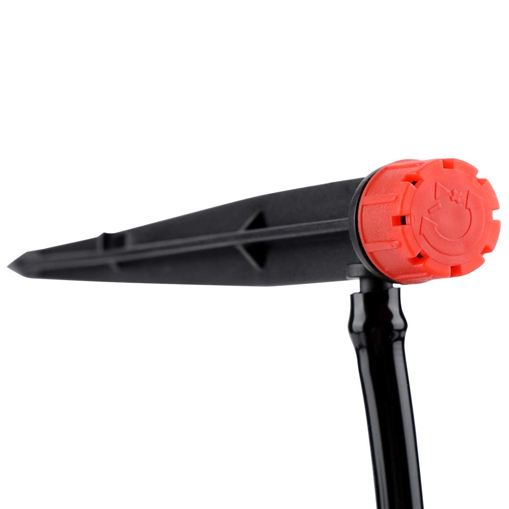 Dioche Kit de riego por goteo, sistema de riego automático con gotero automático y resistente, material ABS