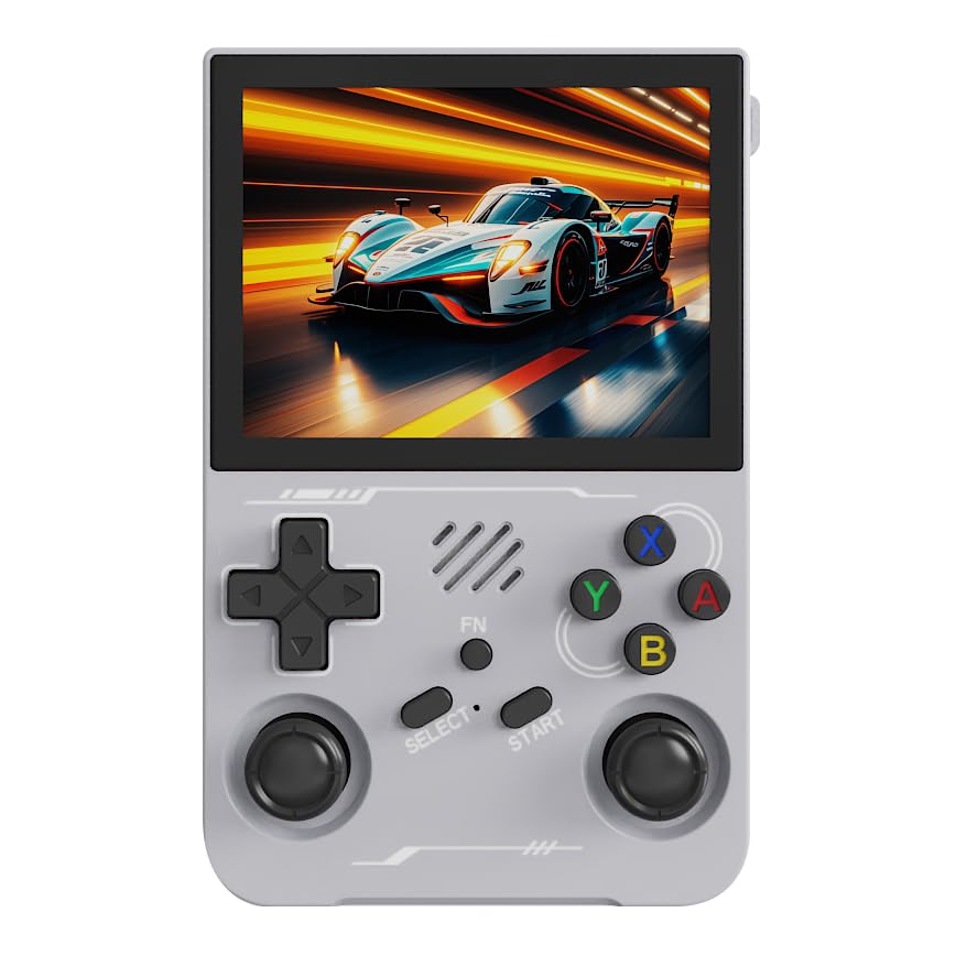 Consola portatil Retro Portátil R36 XX 2025 Pantalla HD 4' 21.000 Juegos Emulador 20 Sistemas (PS1/PSP/N64/GBA) Joysticks 3D LED RGB 128GB WiFi – Regalos Nostálgicos y Originales para y Adultos
