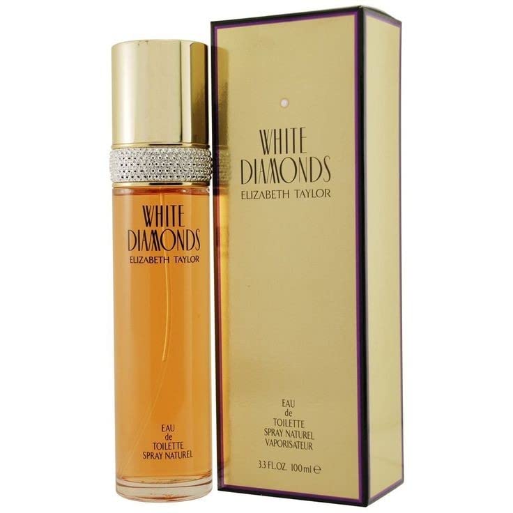 LAIBY White Diamonds For Women, Eau De Toilette Spray 3.3 Ou