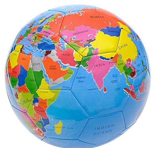 DollarItemDirect 9 inches Globe Soccer Ball, Case of 48