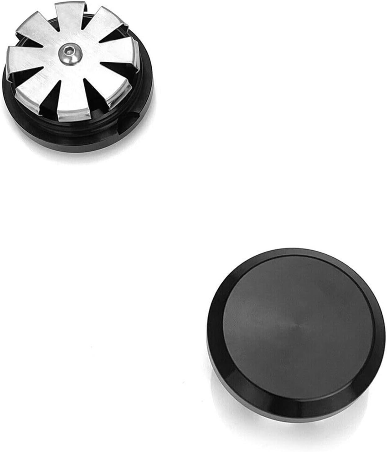 Upper Fork Stem Covers, front Rear Axle Nut Covers, Swingarm Pivot Bolt Covers For Harley Sportster S RH 1250, PAN AMERICA 1250 S PA1250,2021-2022 (Rear Axle Nut Covers)