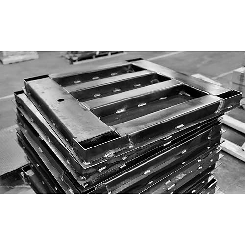 Báscula industrial Liberty LS-800-4X5 negra 48x60 pulg miniatura 2