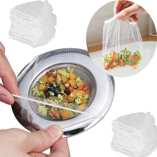 Bolsas desechables de malla para colador de fregadero 200 pcs