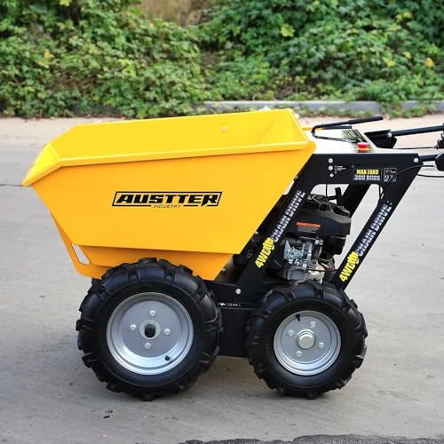 Produciamo mini dumper con capacità di 250 kg. I nostri mini dumper sono macchine ad albero verticale alimentate da motore HONDA a benzina.