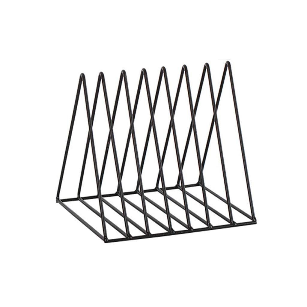 Portadocumenti da Scrivania Cartella triangolare Cartella Rack Magazine Rack Office Decorazione Della Casa Metallo Giornale Rack Rack Rack File Decorazione Rose Gold Vaschetta Portacorrispondenza