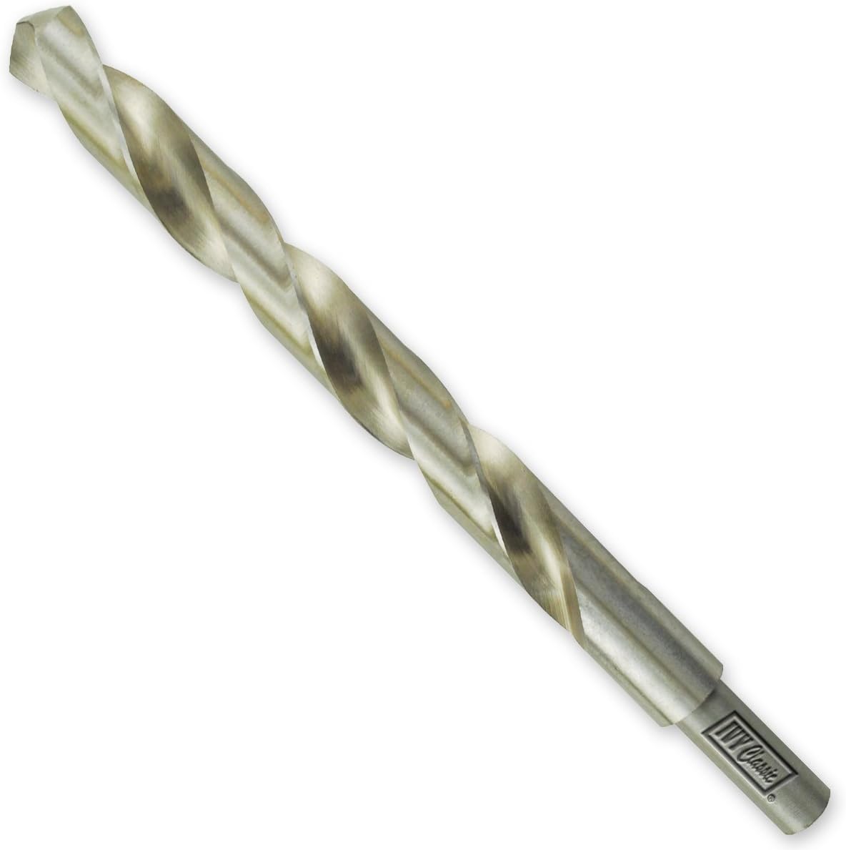 IVY Classic 01031 31/64-Inch M2 High Speed Steel Drill Bit, 118-Degree Point, Reduced Shank, 6-Pack