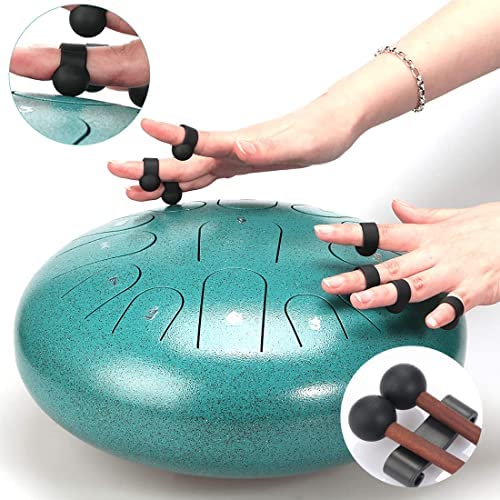 4 stuks tip van de trommel en 1 stuk drum beugel, percussie siliconen instrument accessoires op uw vingertoppen - Image 6