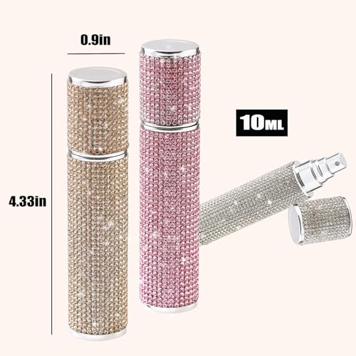Botellas atomizadoras de perfume recargables 10 ml 3 piezas miniatura 3