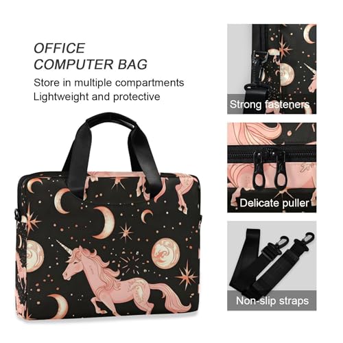 Funda Maletín para Portátil 13-15.6 Pulgadas Unicornio Rosa miniatura 5