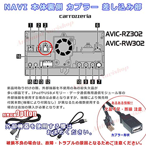 AVIC-RZ302 AVIC-RZ302 カーナビ Pioneer カロッツエリア製ワンセグ