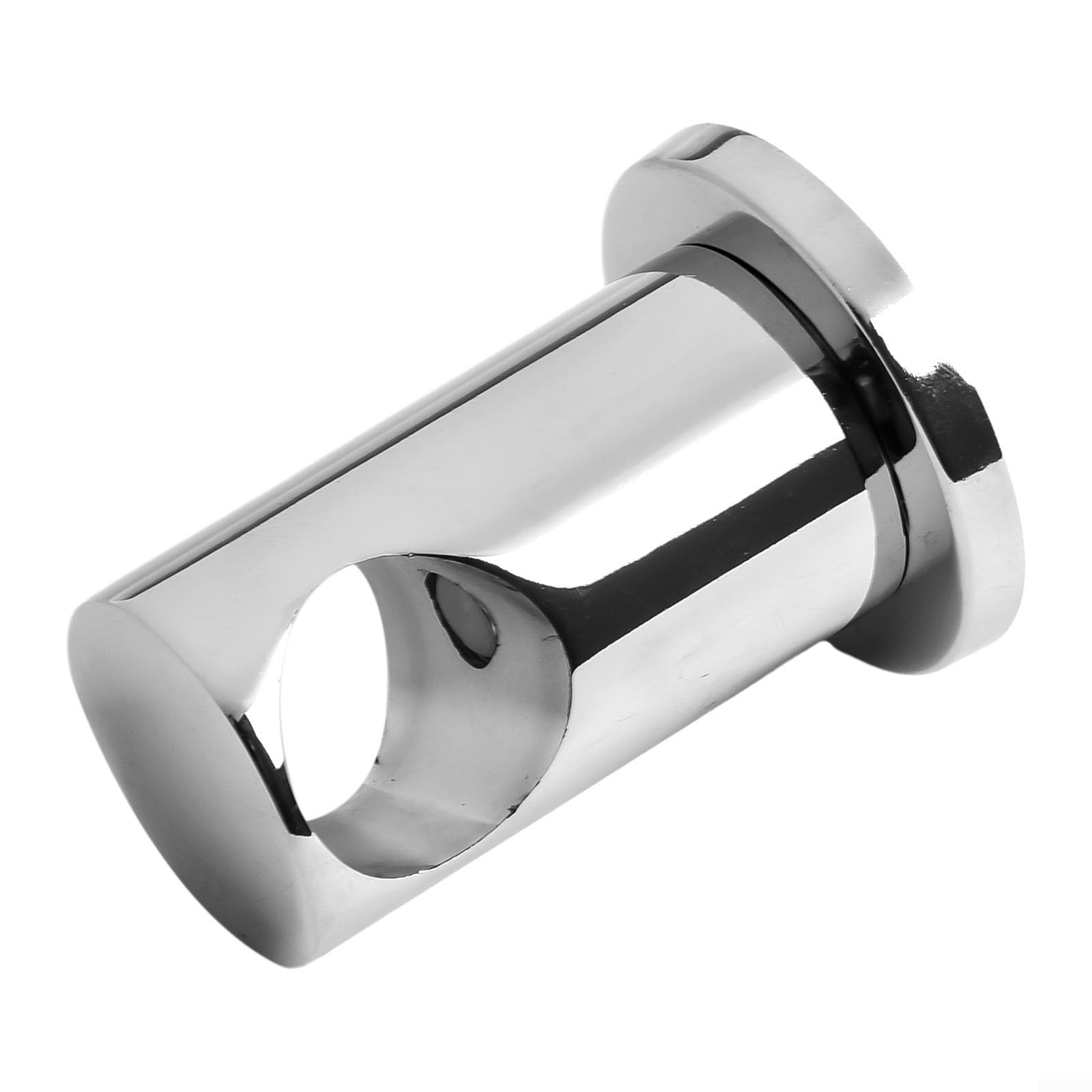 Brass Chrome Shower Lifting Rod Shower Head Holders Wall Mount Riser Bracket, Suitable for 21.5mm-22mm Wall Bars Shower Fitting Holder