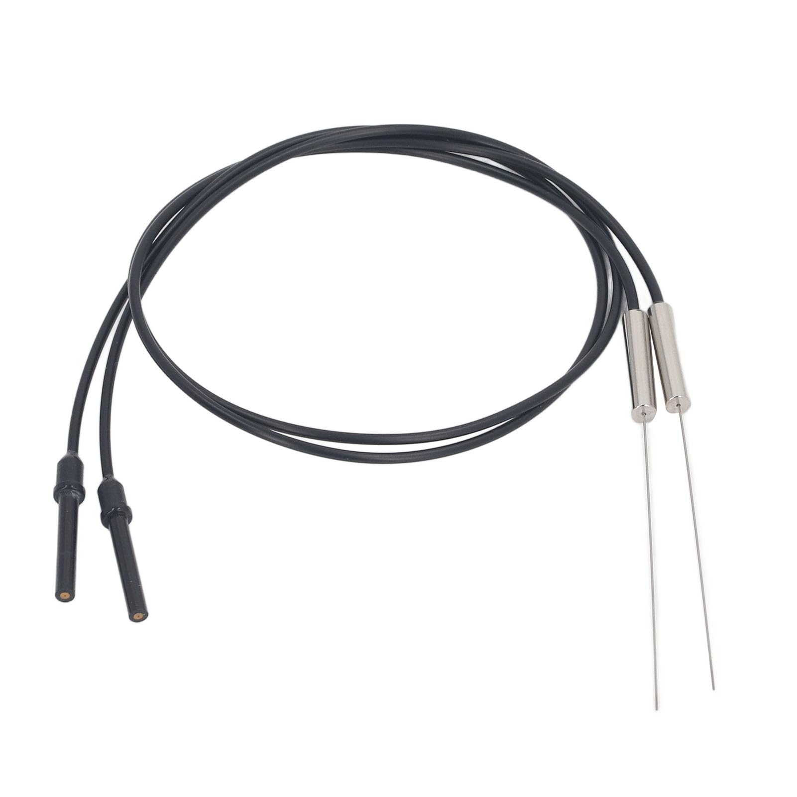 Câble de capteur à fibre optique transmissif avec distance de détection de 0 à 370 mm, rayon de courbure minimum de R10 mm et diamètre d'objet minimum de 0,05 mm, construction en
