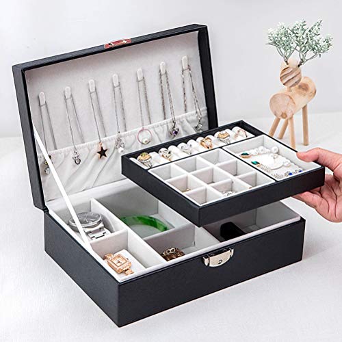 Boîte de rangement de bijoux pour protéger vos colliers emmêlés et montres fragiles