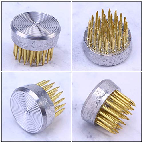 Healifty Bloemstuk Gereedschap 6Pcs Ikebana Ronde Bloem Bloemschikken Spiky Bloemstukken Pin Naald Bloemstuk Base - Image 7