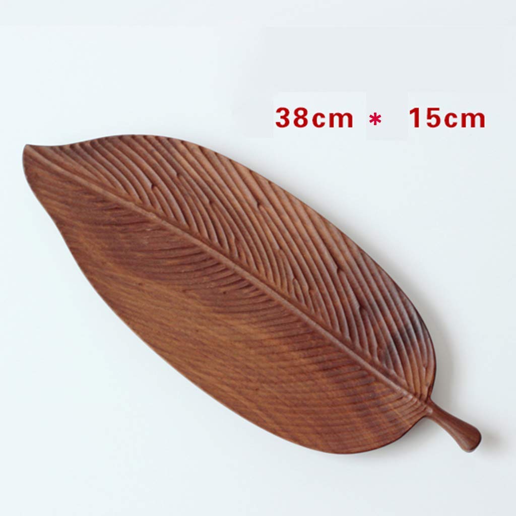 Bandeja de Madera para Servir con Forma de Plataforma para Camarero, Medium