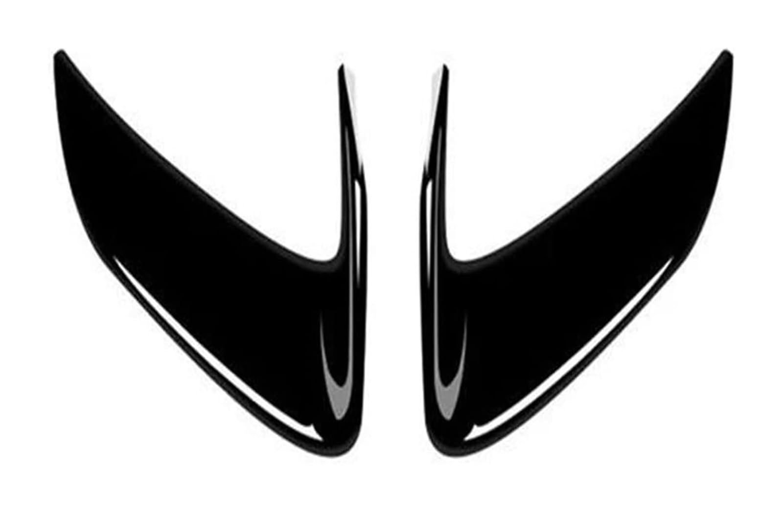 RORLL for Toyota for Yaris for Cross 2020 2021 Car Inner Door Bowl Trim Cover Handle Panel Frame Interior Accessories 2PCS Car Interior Door Handle(Bright Black)