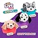 Little Live Pets My Really Real Puppy Mini Aurora The Husky, Interactive Plush Toy with Display Basket, 20+ Sounds and Reactions, Puppy Toys for Kids