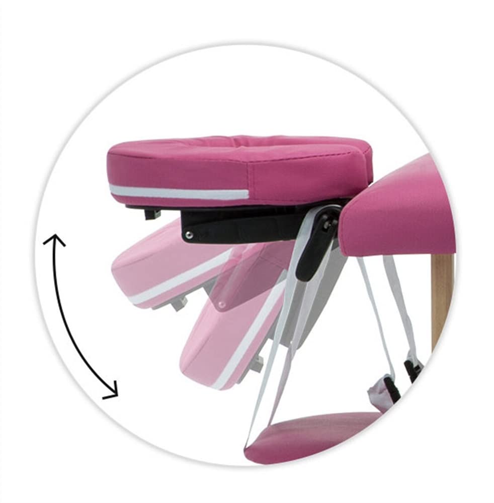 Lettino da Massaggio Portatile, Lettino da Massaggio, Lettino da Spa, Lettino da Salone Regolabile in Altezza, Letto Pieghevole, Adatto per Terapia, Tatuaggi, Salone, tratt(