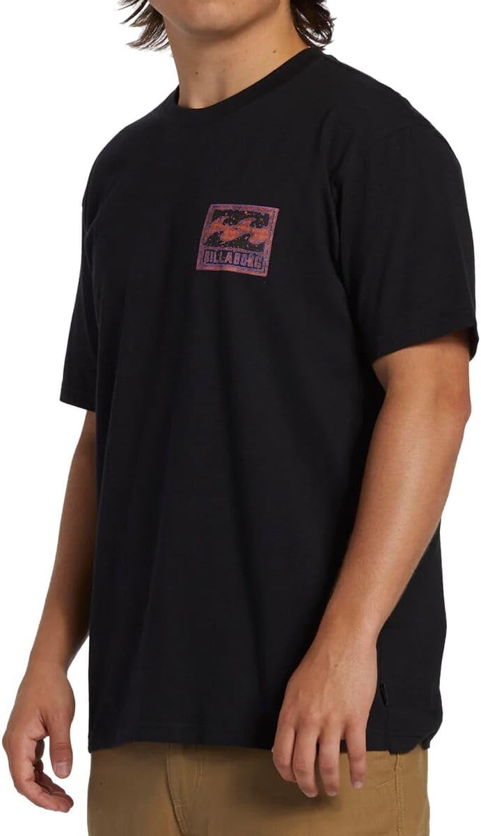 Billabong Men's Crayon Wave Short Sleeve Graphic Tee