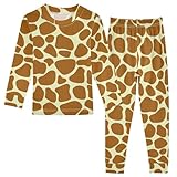 Anlass: Unsere Kinder Pyjamas Set sind perfekt zum Schlafen oder Entspannen und eignen sich für den Winter, Ihre Jungen Mädchen bequem die ganze Nacht in dieser weichen Nachtwäsche