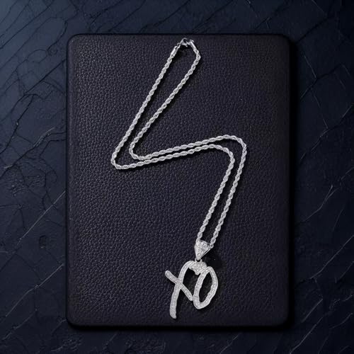 Sparkling XO Necklace for Women XO Pendant Jewelry for Date Party and Special Occasions4
