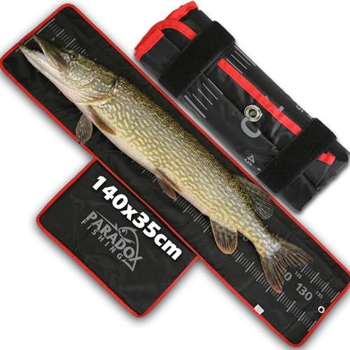 Paradox Fishing Abhakmatte 140x35cm mit Maßband - Angelmatte