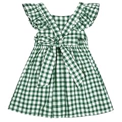 7273ja# Plaid Fly Sleeve-dark Green and White
