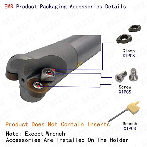 Maifix Emr C20-5R20-150-2T 20Mm Cnc Machining End Milling Cutter Arbor For Round Mill Insert Rpmt1003 #TOP4
