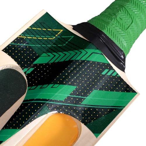 Image of DSC Pentazone Kashmir Willow Tennis Cricket Bat - Five-Scoop Lightweight Power, Fierce Performance, Size- Mens