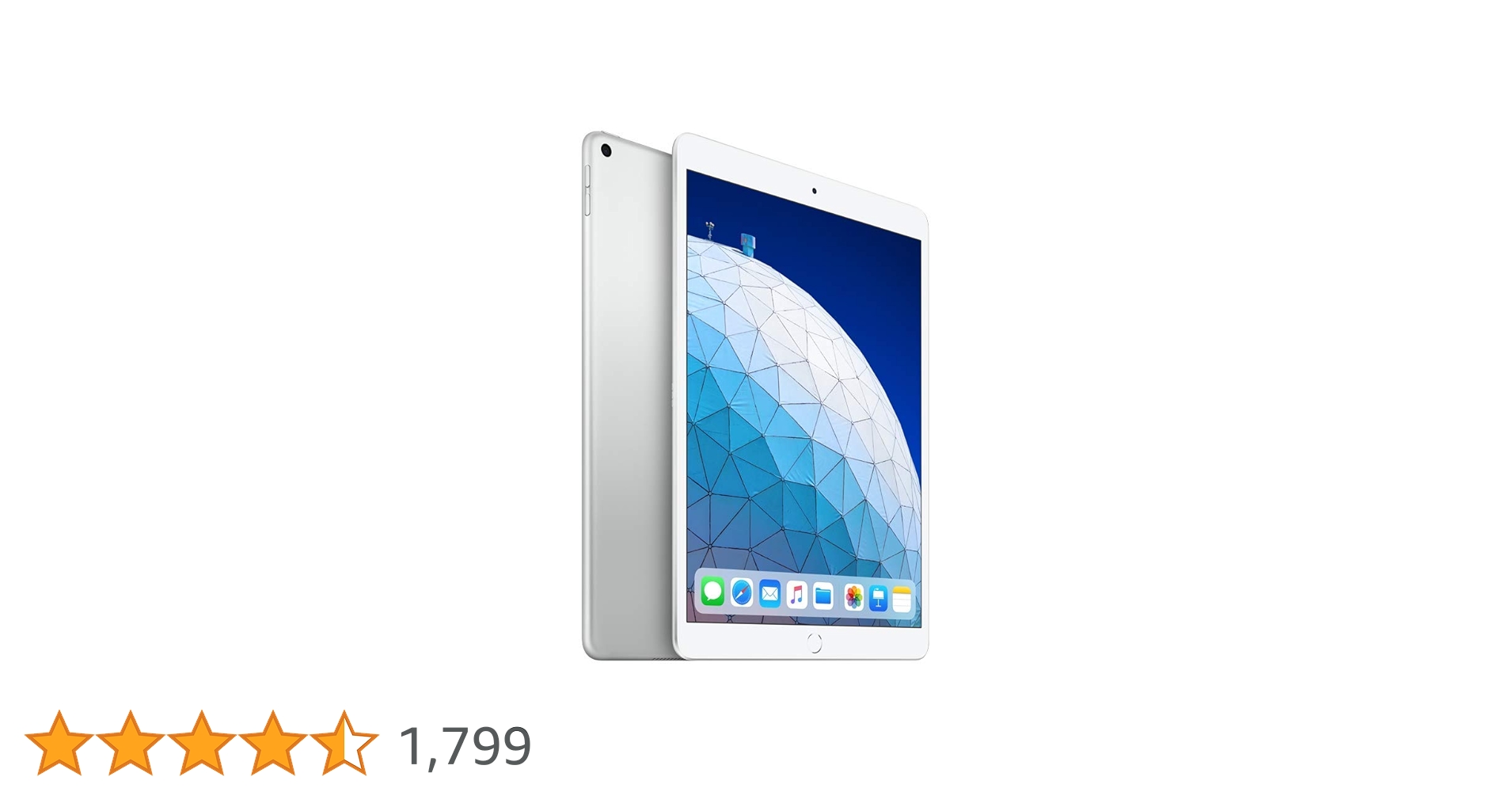 Apple iPad Air (10.5-inch, Wi-Fi, 64GB) - Silver (3rd Generation