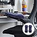 Holibanna Chairs Armrest Pads 2 Pieces Memory Foam Hand Pillow for Office Home Seating