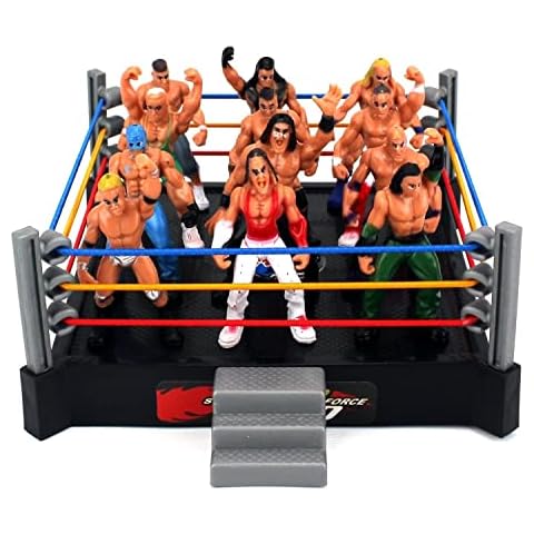 AMPERSAND SHOPS Kids Wrestlers Rumbling Cage Set Cover