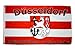 Produktbild Flaggenfritze® Fanflagge Düsseldorf Meine Heimat - Meine Liebe 90x150cm